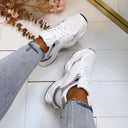 INSPIRED SNEAKER 8-541 WHITE