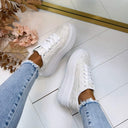 SPARK LACE SNEAKER PC309 - WHITE