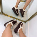 MAU PANTOFFEL S595 - COFFEE