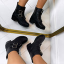 DOUBLE ZIP BOOT A-271