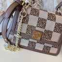 STEVE MADDEN BNIFTY-14 BAG 2602 - BRN/GLD