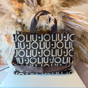 LIU JO LOGO SHOPPING BAG 2F6037-T2742 - T.MORO