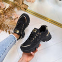 GEORGIA SNEAKER KK-315 - BLACK