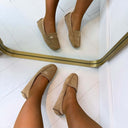 SMALL CIRCLE INSTAPPER RQ078 - KHAKI