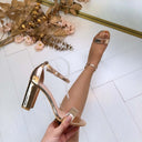 *ACTIE* MELISSA HEEL 6475-02 - CHAMPAGNE