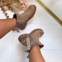 BOW BOOT M-814 - TAUPE