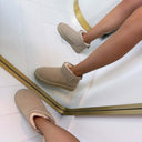 REAL LEATHER UGIE BOOT 2520 - BEIGE