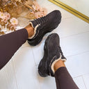 GUESS COZY SNEAKERS FLFMI3SUE12 - BROWN