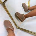 LEATHER UGIE BOOT 6391 - BEIGE