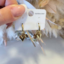 CHARM EARRING EH1143 - GOLD