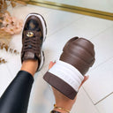GUESS CHOCO SNEAKERS FLFBRTPEL12