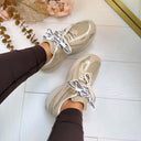 SPORTIVE SNEAKER LS797 - GOLD