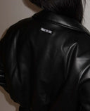 UNIQUE THE LABEL SEMMI BOMBER BLACK