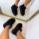 LEATHER UGIE BOOT 6391 - BLACK
