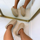 REAL LEATHER PANTOFFEL 2522 - BEIGE