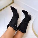 BOTTES SUEDINE VEGAS DES8076 - KAKI/DAIM