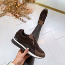 LA STRADA TEDDY SNEAKER 2503951 - 2225 - TAN/BROWN MICRO+FUR