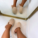 TEDDY PANTOFFEL X30-PL - BEIGE