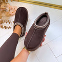 REAL LEATHER PANTOFFEL 2522 - BROWN