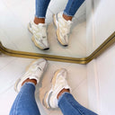 STEVE MADDEN SNEAKER SPEEDER 2447 - WHITE MULTI