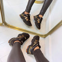 STEVE MADDEN SNEAKER SPEEDER 2447 - CHOCOLATE BROWN