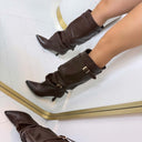 GESP LAARS DES8578 - BROWN/PU**