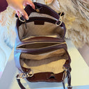 LIU JO CIRRY BOSTON BAG AF6185/T760A - RED AUBERGINE