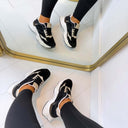 INSPIRED SNEAKER 8-541 BLACK