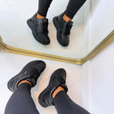 GUESS HELADA SNEAKER FLFHELE12 - BLKBL