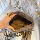 FRINGE BAG EC60313 - MUD