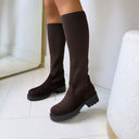 SOCK LAARS 027 - BROWN