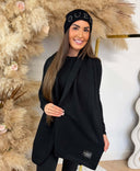 GUESS KNITTED SCARF AW5632VIS03 - BLACK