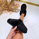 COZY PANTOFFEL FC-906/902 - ALL BLACK