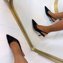 LADY HEEL L-109 - BLACK