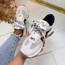 STEVE MADDEN MAXFIELD-E SNEAKER 5434 - ICE SUEDE