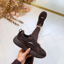 STEVE MADDEN PREMIO-E SNEAKER 5494 - CHO BRN SD