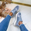 LIU JO AMAZING 43 BIS SNEAKER BA6031 PX027 - COW SUEDE/MESH AIR