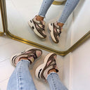 GINA SNEAKER 8-520 - BROWN