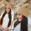 GUESS KENDRA CABLE BEANIE W5BZ15Z3362