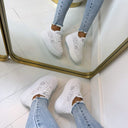 PLATEAU LACE SNEAKER PC308 - BLANC