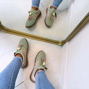 FLORA SNEAKER 9192-1 - VERT