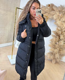 GUESS VIRGINIA LONG JACKET V6BL08W4373 - JBLK BLACK