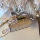 STEVE MADDEN BDIEGO-R BAG 1346 - NUDE GOLD