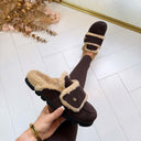 STEVE MADDEN BOMB-SM PANTOFFEL 6024 - CHO BRN SUEDE