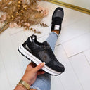 RINA SNEAKER YY255 - BLACK