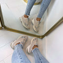 *SALE* LINA SNEAKER 8-270 - BEIGE