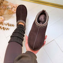 REAL LEATHER PANTOFFEL 2521 - BROWN
