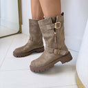 ELISE BOOT A-1001  - TAN
