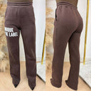 UNIQUE THE LABEL JOLEEN JOGGER PANTS CACAO