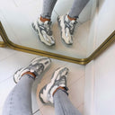 STEVE MADDEN AMPLE SNEAKER 9822 - BRONZE CLAIR
